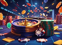 Bet slip with game information Lightning Dice bet slip showing odds and potential payout